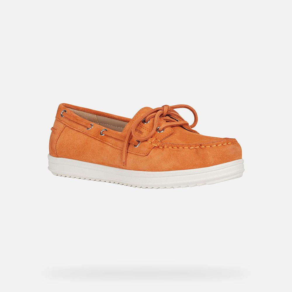 Mocassins Geox Senhora Laranja - Genova - KUQDM2513